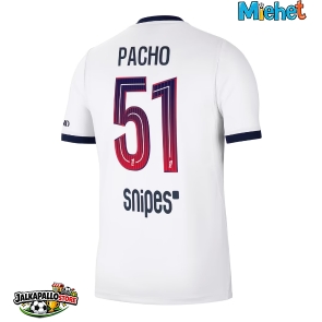 Paris Saint-Germain Willian Pacho #51 Vieraspaita 2026-27 Lyhythihainen